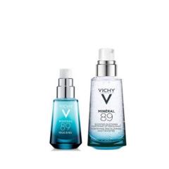 Vichy Minèral 89 Booster 30ml en Ooggel 15ml Routine Kit